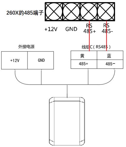 DS-K1T200A/300A系列通过485方式接门禁主机