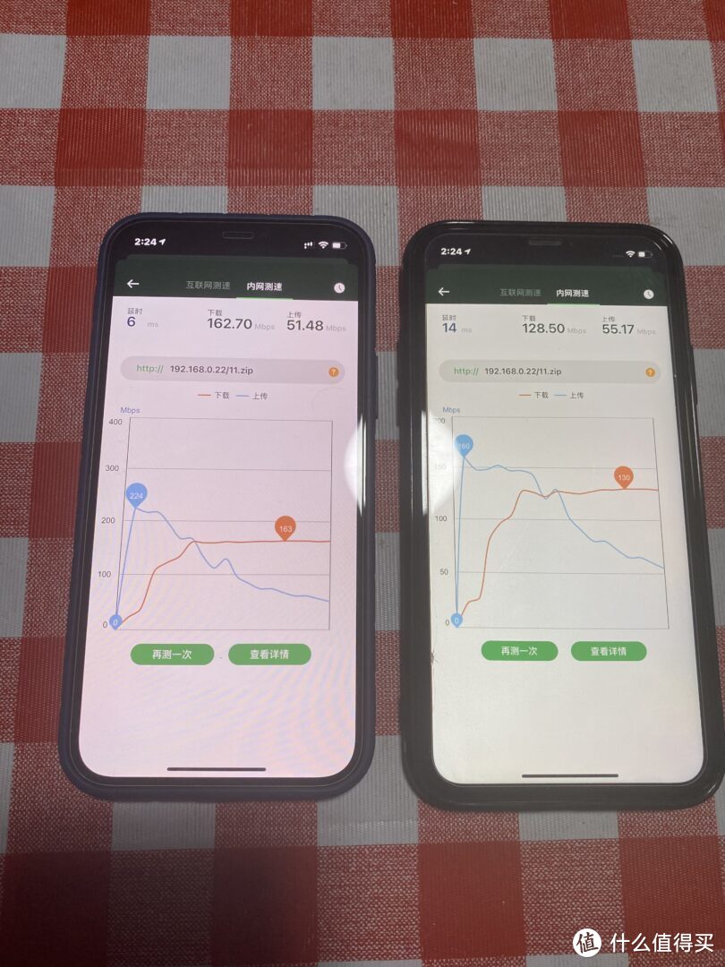 iphone 12与XR,WIFI6与WIFI5测速对比，mesh漫游测试，附周边好物推荐