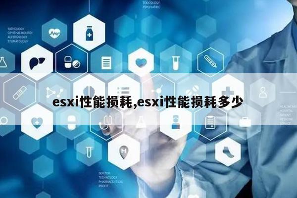 esxi性能损耗,esxi性能损耗多少